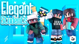 Thumbnail of the Minecraft Bedrock Marketplace product Elegant Students created by ThunderAy.