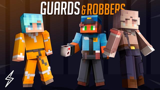Thumbnail of the Minecraft Bedrock Marketplace product Guards & Robbers created by ThunderAy.