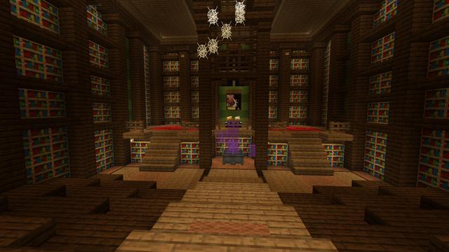 Screenshot of the Minecraft Bedrock Marketplace product Base souterraine d'Halloween created by ThunderAy.
