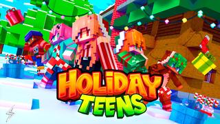 Thumbnail of the Minecraft Bedrock Marketplace product Holiday Teens created by ThunderAy.