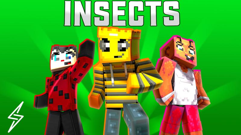 Insects by ThunderAy | CHUNK - Minecraft Bedrock Marketplace Explorer