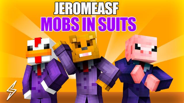 Thumbnail of the Minecraft Bedrock Marketplace product JeromeASF Mobs In Suits created by ThunderAy.