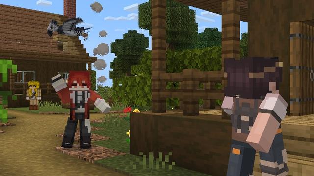 Screenshot of the Minecraft Bedrock Marketplace product Jungle Trails created by ThunderAy.