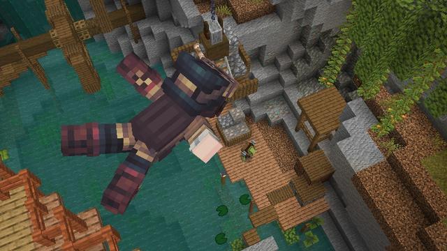 Screenshot of the Minecraft Bedrock Marketplace product Jungle Trails created by ThunderAy.