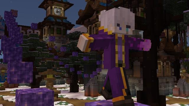 Screenshot of the Minecraft Bedrock Marketplace product Kingdom Parkour created by ThunderAy.