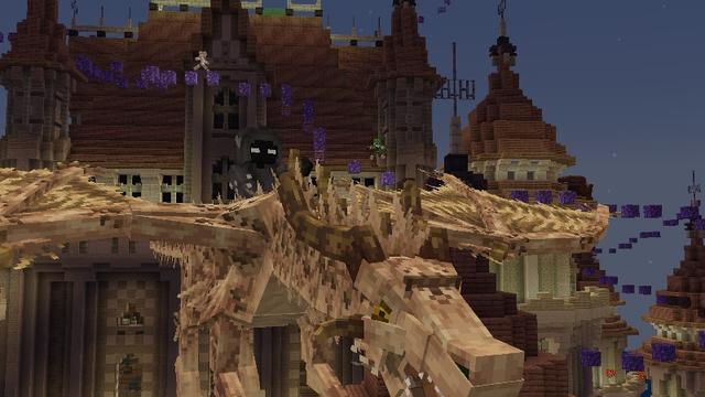 Screenshot of the Minecraft Bedrock Marketplace product Kingdom Parkour created by ThunderAy.