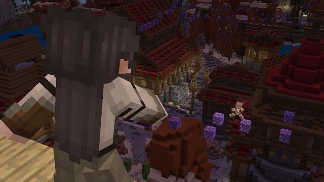 Screenshot of the Minecraft Bedrock Marketplace product Kingdom Parkour created by ThunderAy.