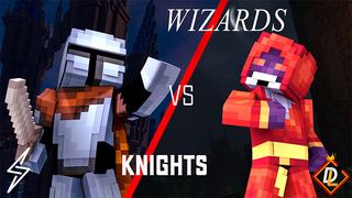 Thumbnail of the Minecraft Bedrock Marketplace product Knights vs Wizards created by ThunderAy.