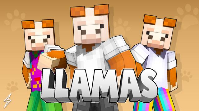 Thumbnail of the Minecraft Bedrock Marketplace product Llamas created by ThunderAy.