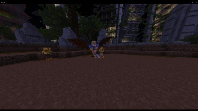Screenshot of the Minecraft Bedrock Marketplace product Lucky Block Heroes created by ThunderAy.