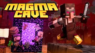 Thumbnail of the Minecraft Bedrock Marketplace product Caverna de Magma created by ThunderAy.