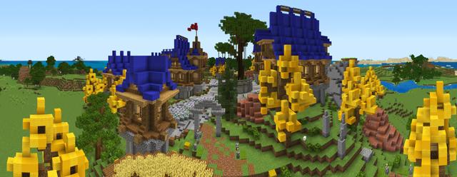 Panorama of the Minecraft Bedrock Marketplace product Mobs en miniatura created by ThunderAy.