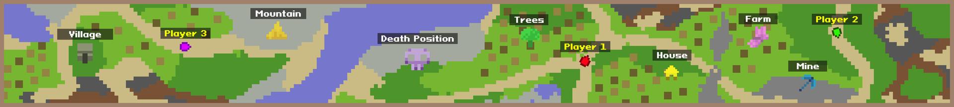 Panorama of the Minecraft Bedrock Marketplace product Minimap Add-On created by ThunderAy.