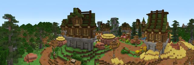 Panorama of the Minecraft Bedrock Marketplace product Mobs Explode created by ThunderAy.