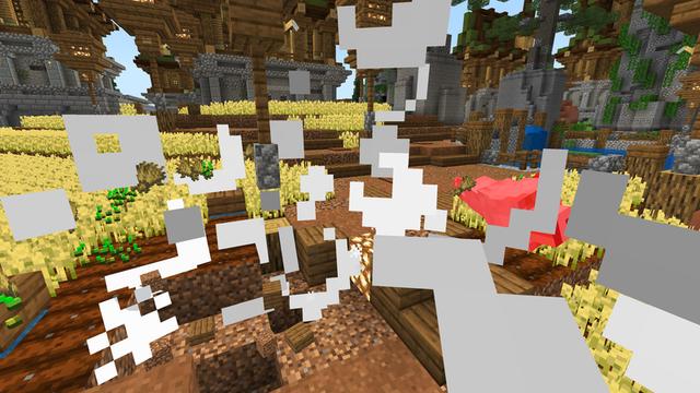 Screenshot of the Minecraft Bedrock Marketplace product Mobs Explode created by ThunderAy.