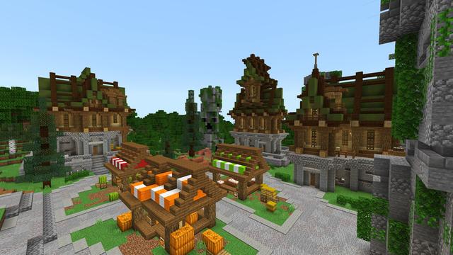 Screenshot of the Minecraft Bedrock Marketplace product Mobs Explode created by ThunderAy.