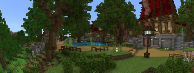 Panorama of the Minecraft Bedrock Marketplace product Mobs Teleport created by ThunderAy.