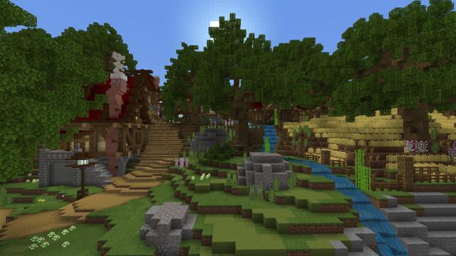 Screenshot of the Minecraft Bedrock Marketplace product Mobs Teleport created by ThunderAy.