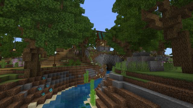 Screenshot of the Minecraft Bedrock Marketplace product Mobs Teleport created by ThunderAy.