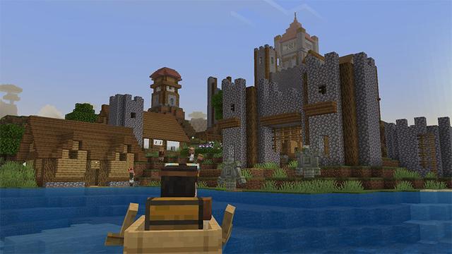 Screenshot of the Minecraft Bedrock Marketplace product Add-On „More Villages“ created by ThunderAy.