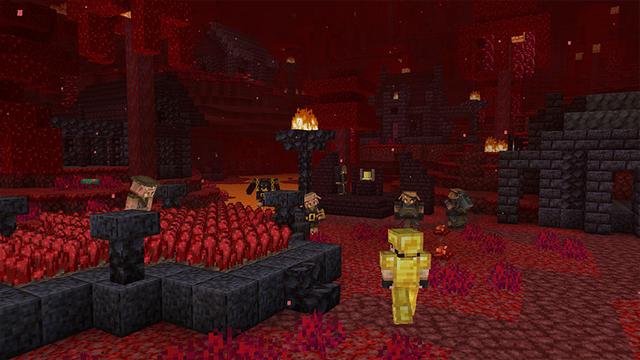 Screenshot of the Minecraft Bedrock Marketplace product Add-On „More Villages“ created by ThunderAy.