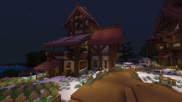 Screenshot of the Minecraft Bedrock Marketplace product Mystery Island created by ThunderAy.