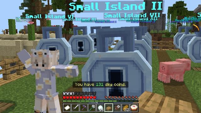 Screenshot of the Minecraft Bedrock Marketplace product One Block Bosses created by ThunderAy.