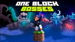 Thumbnail of the Minecraft Bedrock Marketplace product One Block Bosses created by ThunderAy.