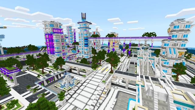 Screenshot of the Minecraft Bedrock Marketplace product Online created by ThunderAy.