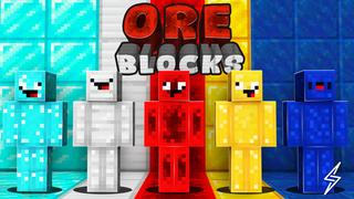 Thumbnail of the Minecraft Bedrock Marketplace product Ore Blocks created by ThunderAy.