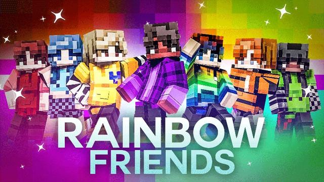 Thumbnail of the Minecraft Bedrock Marketplace product Rainbow Friends created by ThunderAy.