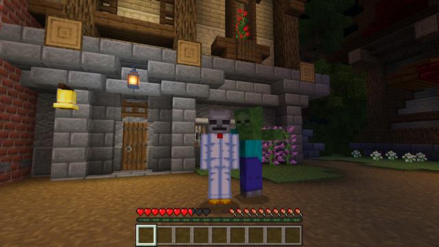 Screenshot of the Minecraft Bedrock Marketplace product Reversed Mobs created by ThunderAy.