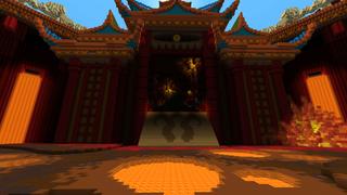 Screenshot of the Minecraft Bedrock Marketplace product Scary Valley created by ThunderAy.