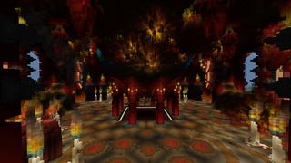 Screenshot of the Minecraft Bedrock Marketplace product Scary Valley created by ThunderAy.