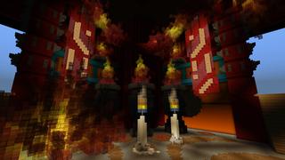 Screenshot of the Minecraft Bedrock Marketplace product Scary Valley created by ThunderAy.