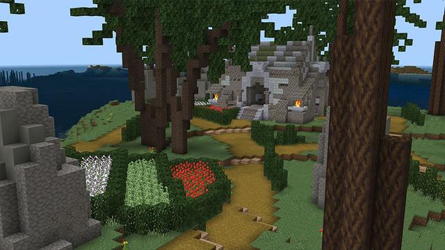 Screenshot of the Minecraft Bedrock Marketplace product Skull Island created by ThunderAy.