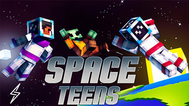 Thumbnail of the Minecraft Bedrock Marketplace product Space Teens created by ThunderAy.