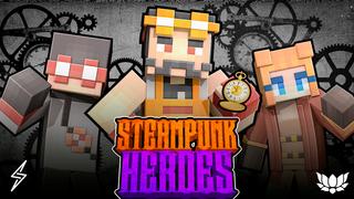 Thumbnail of the Minecraft Bedrock Marketplace product Steampunk Heroes created by ThunderAy.