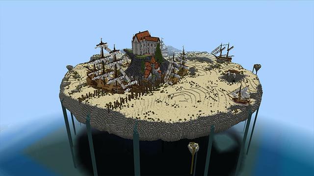 Screenshot of the Minecraft Bedrock Marketplace product Survival Mansion created by ThunderAy.