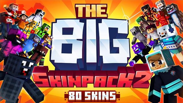 Thumbnail of the Minecraft Bedrock Marketplace product The Big Skinpack 2 created by ThunderAy.