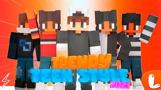 Thumbnail of the Minecraft Bedrock Marketplace product Trendy Teen Style 2021 created by ThunderAy.