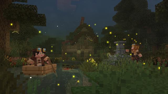 Screenshot of the Minecraft Bedrock Marketplace product Vanilla Biomes+ Add-On created by ThunderAy.