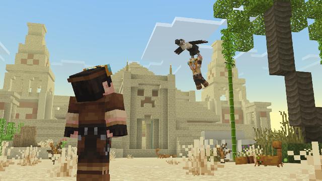 Screenshot of the Minecraft Bedrock Marketplace product Vanilla Biomes+ Add-On created by ThunderAy.