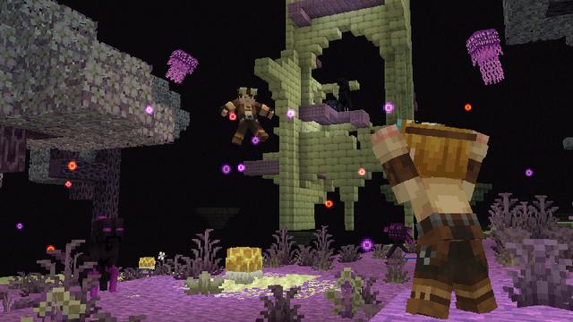 Screenshot of the Minecraft Bedrock Marketplace product Vanilla Biomes+ Add-On created by ThunderAy.