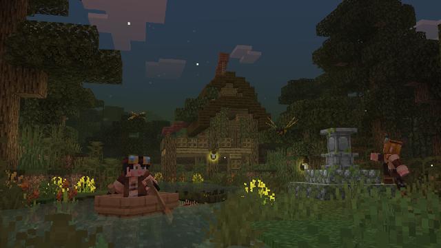 Screenshot of the Minecraft Bedrock Marketplace product Vanilla Biomes+ Add-On created by ThunderAy.