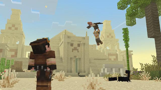 Screenshot of the Minecraft Bedrock Marketplace product Vanilla Biomes+ Add-On created by ThunderAy.