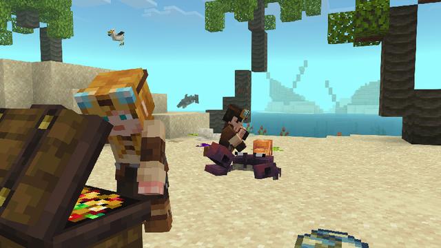 Screenshot of the Minecraft Bedrock Marketplace product Vanilla Biomes+ Add-On created by ThunderAy.