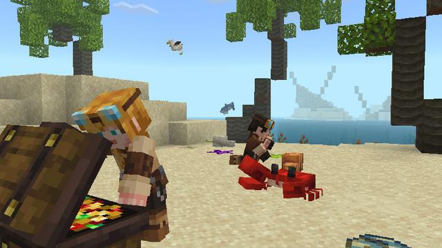 Screenshot of the Minecraft Bedrock Marketplace product Vanilla Biomes+ Add-On created by ThunderAy.
