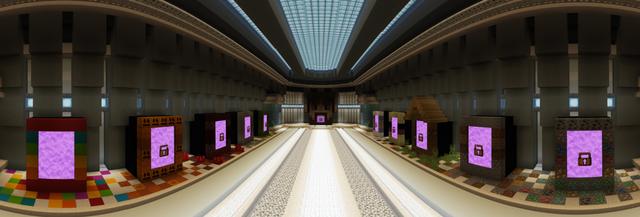 Panorama of the Minecraft Bedrock Marketplace product VintageBeef Dropper created by ThunderAy.