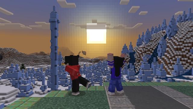 Screenshot of the Minecraft Bedrock Marketplace product Walking House created by ThunderAy.